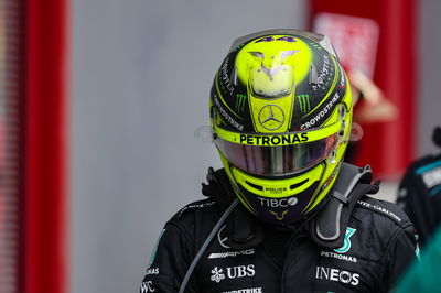 Lewis Hamilton (GBR) ), Kejuaraan Dunia Formula 1 Mercedes AMG F1, Rd 4, Emilia Romagna Grand Prix, Imola, Italy, Race