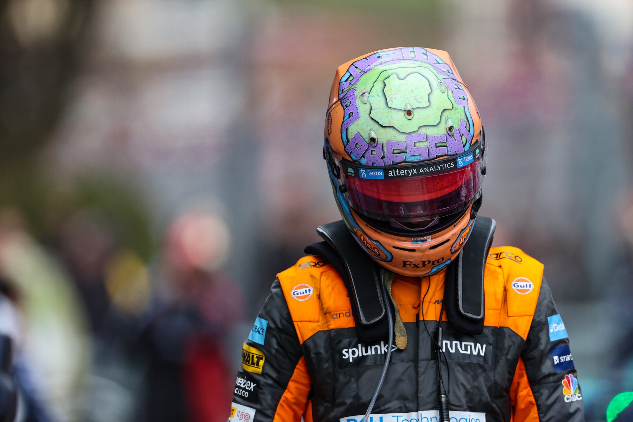Daniel Ricciardo (AUS) ), Kejuaraan Dunia Formula 1 Tim F1 McLaren, Rd 4, Grand Prix Emilia Romagna, Imola, Italia, Race