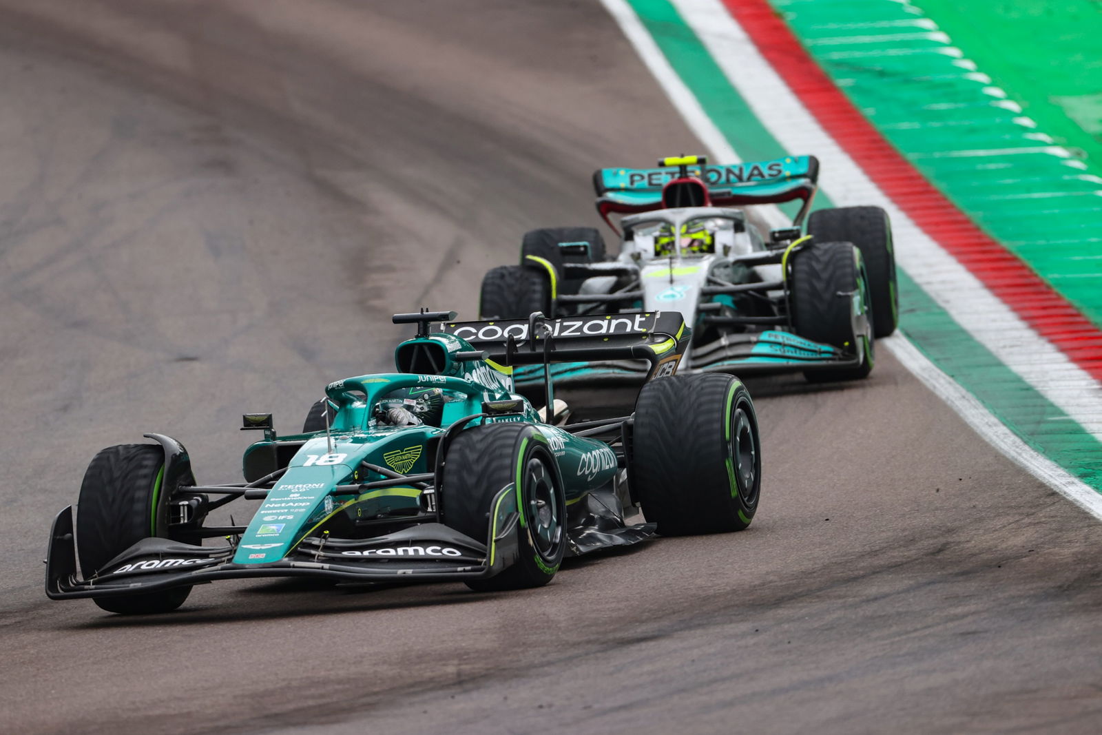 Lance Stroll (CDN), Aston Martin F1 Team Formula 1 World Championship, Rd 4, Emilia Romagna Grand Prix, Imola, Italy, Race