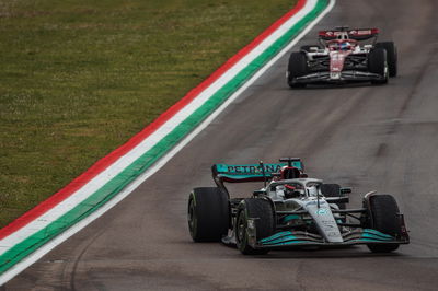 George Russell (GBR) Mercedes AMG F1 W13. Formula 1 World Championship, Rd 4, Emilia Romagna Grand Prix, Imola, Italy,