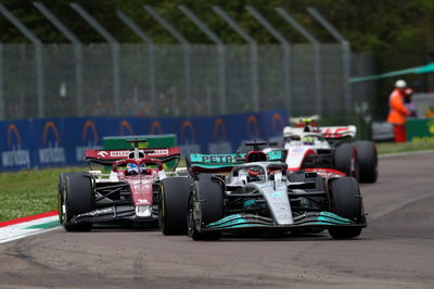 George Russell (GBR) Mercedes AMG F1 W13. Formula 1 World Championship, Rd 4, Emilia Romagna Grand Prix, Imola, Italy, Race