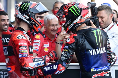 Francesco Bagnaia, Fabio Quartararo, Spanish MotoGP, 30 April