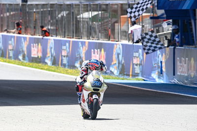 Ai Ogura, Moto2 race, Spanish MotoGP, 1 May