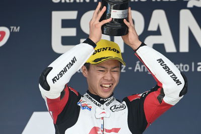 Ai Ogura, Moto2 race, Spanish MotoGP, 1 May