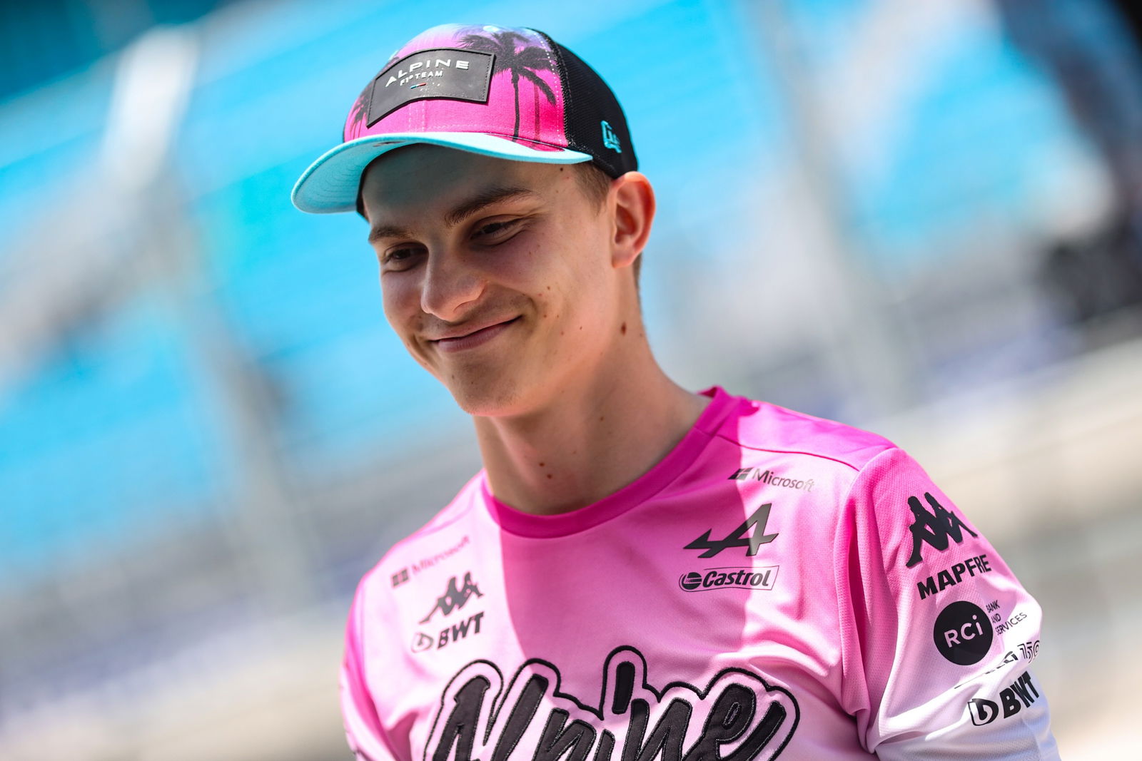 Oscar Piastri (AUS) ), Kejuaraan Dunia Formula 1 Tim F1 Alpine, Rd 5, Miami Grand Prix, Miami, Florida, AS, Persiapan