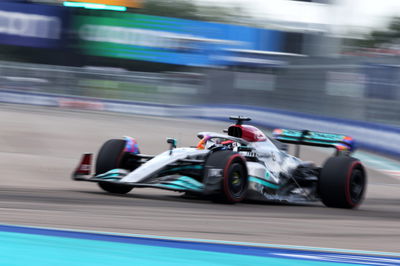 George Russell (GBR) Mercedes AMG F1 W13. Kejuaraan Dunia Formula 1, Rd 5, Miami Grand Prix, Miami , Florida, AS,