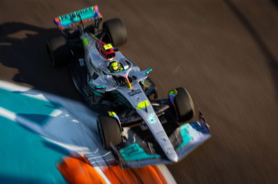 Lewis Hamilton (GBR) Mercedes AMG F1 W13. Formula 1 World Championship, Rd 5, Miami Grand Prix, Miami, Florida, USA,