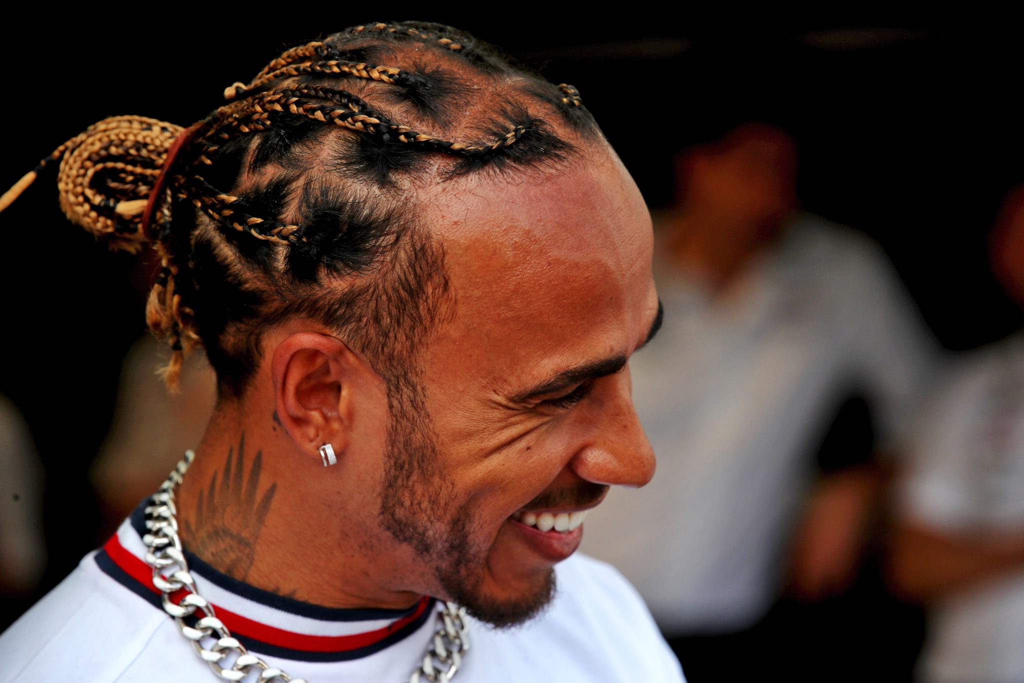 Lewis Hamilton (GBR) ) Mercedes AMG F1. Kejuaraan Dunia Formula 1, Rd 5, Miami Grand Prix, Miami, Florida, USA, Race