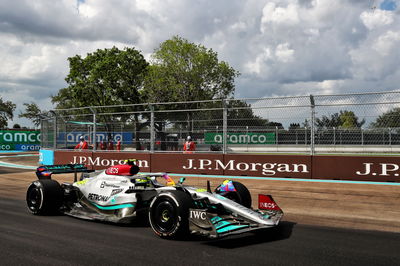 Lewis Hamilton (GBR) ) Mercedes AMG F1 W13. Kejuaraan Dunia Formula 1, Rd 5, Miami Grand Prix, Miami, Florida, USA, Race