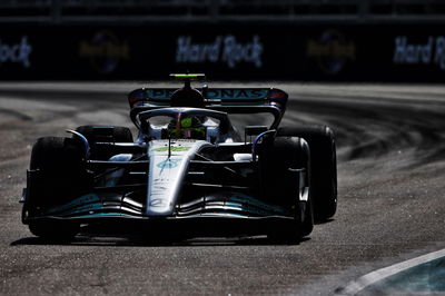 Lewis Hamilton (GBR) ) Mercedes AMG F1 W13. Kejuaraan Dunia Formula 1, Rd 5, Miami Grand Prix, Miami, Florida, USA, Race