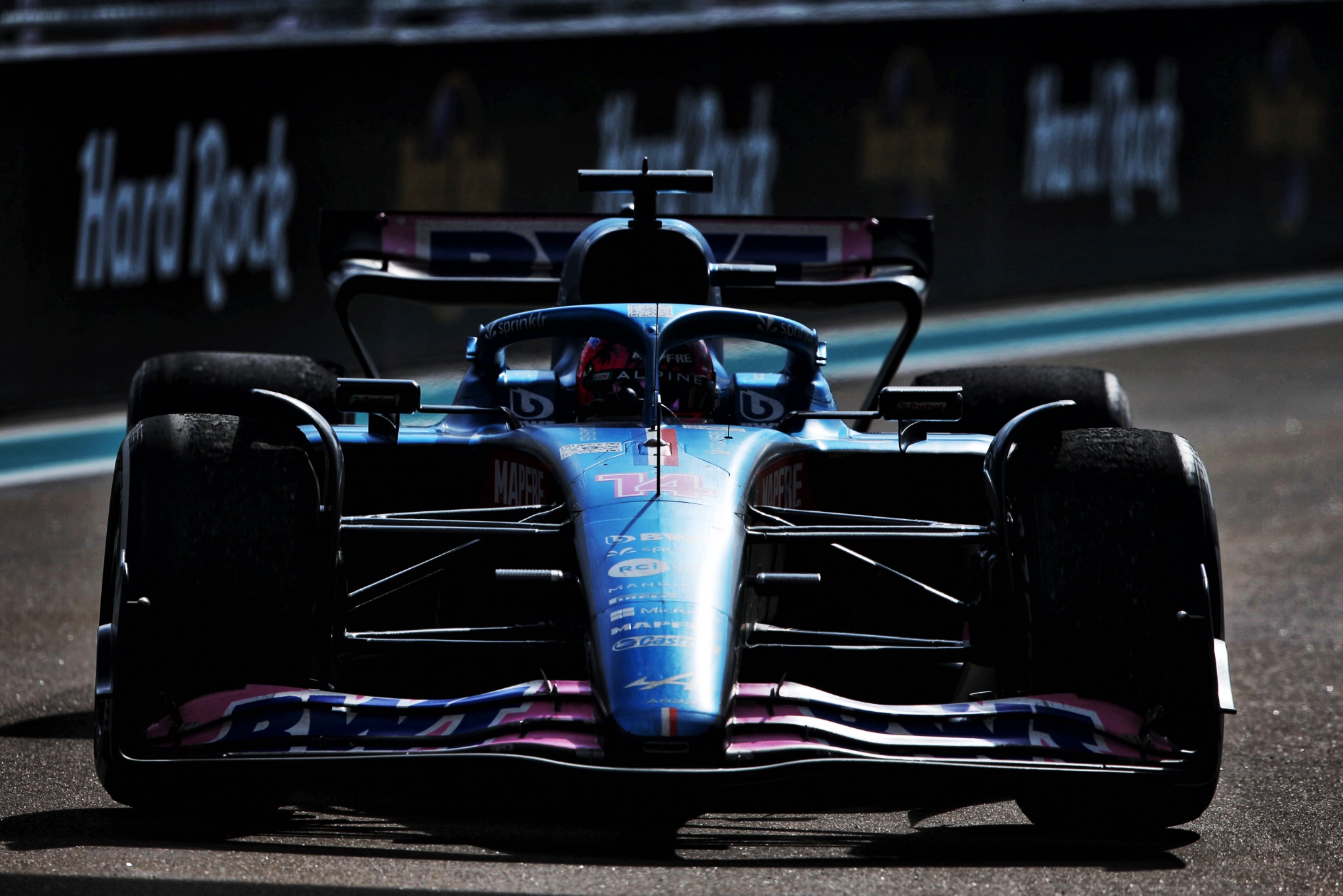 Fernando Alonso (ESP) ) Alpine F1 Team A522. Kejuaraan Dunia Formula 1, Rd 5, Miami Grand Prix, Miami, Florida, USA, Race