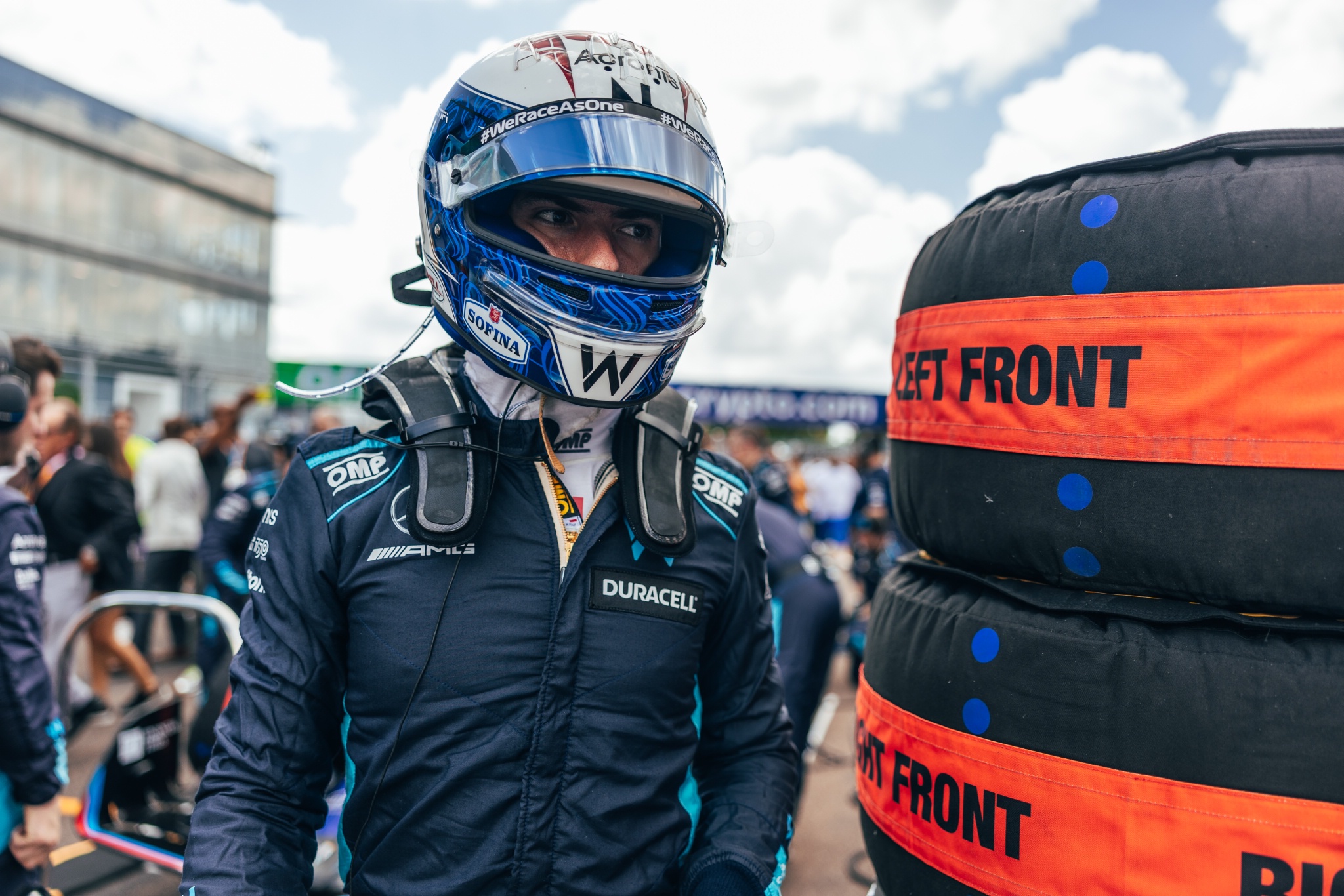 Nicholas Latifi (CDN) ) Williams Balap di grid. Kejuaraan Dunia Formula 1, Rd 5, Miami Grand Prix, Miami, Florida,