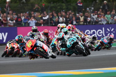 Diogo Moreira, Moto3 race start, French MotoGP, 15 May