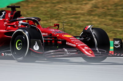 Charles Leclerc (MON) Ferrari F1-75.