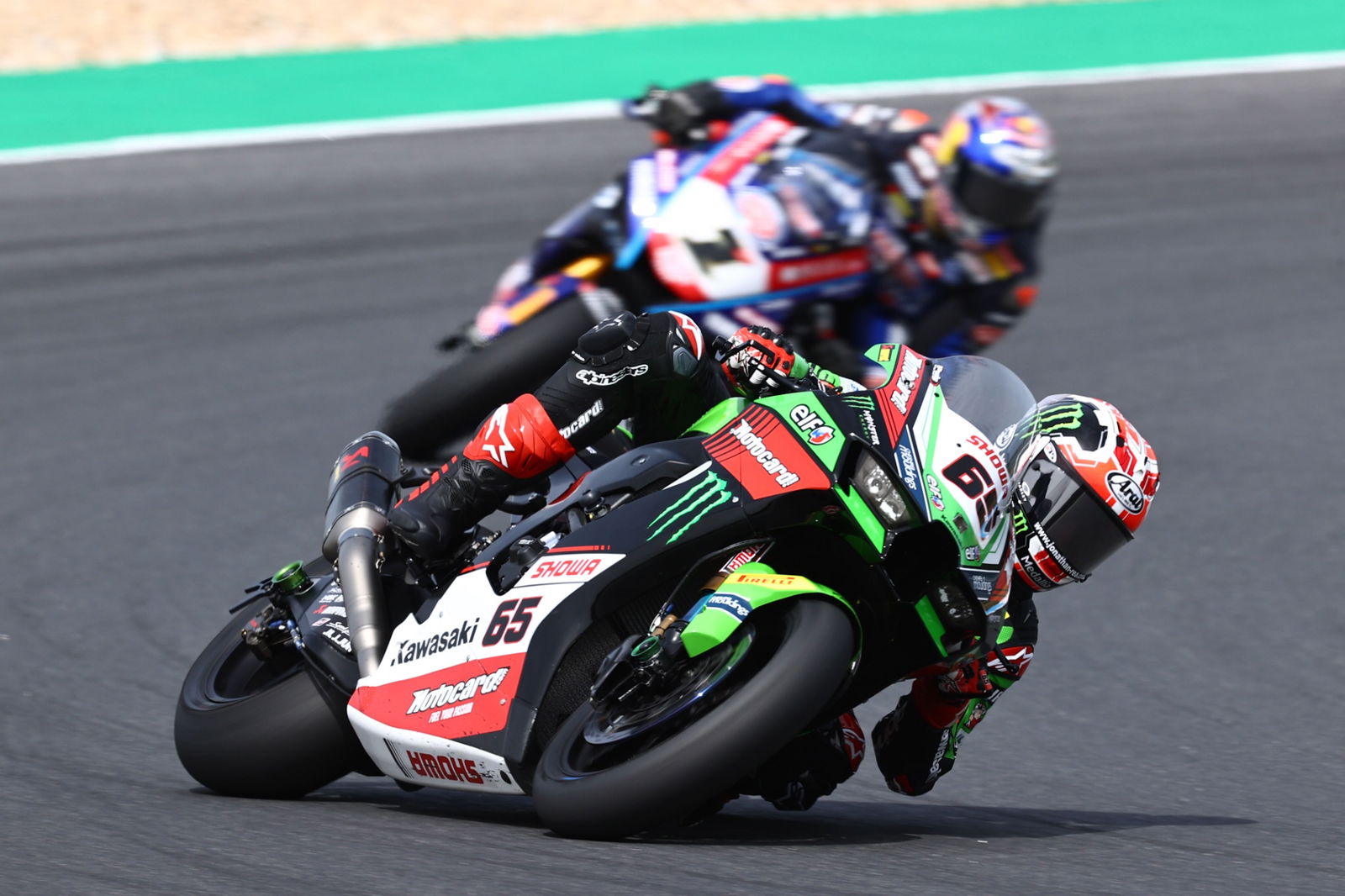 Jonathan Rea and Toprak Razgatlioglu, Estoril WorldSBK, 20 May