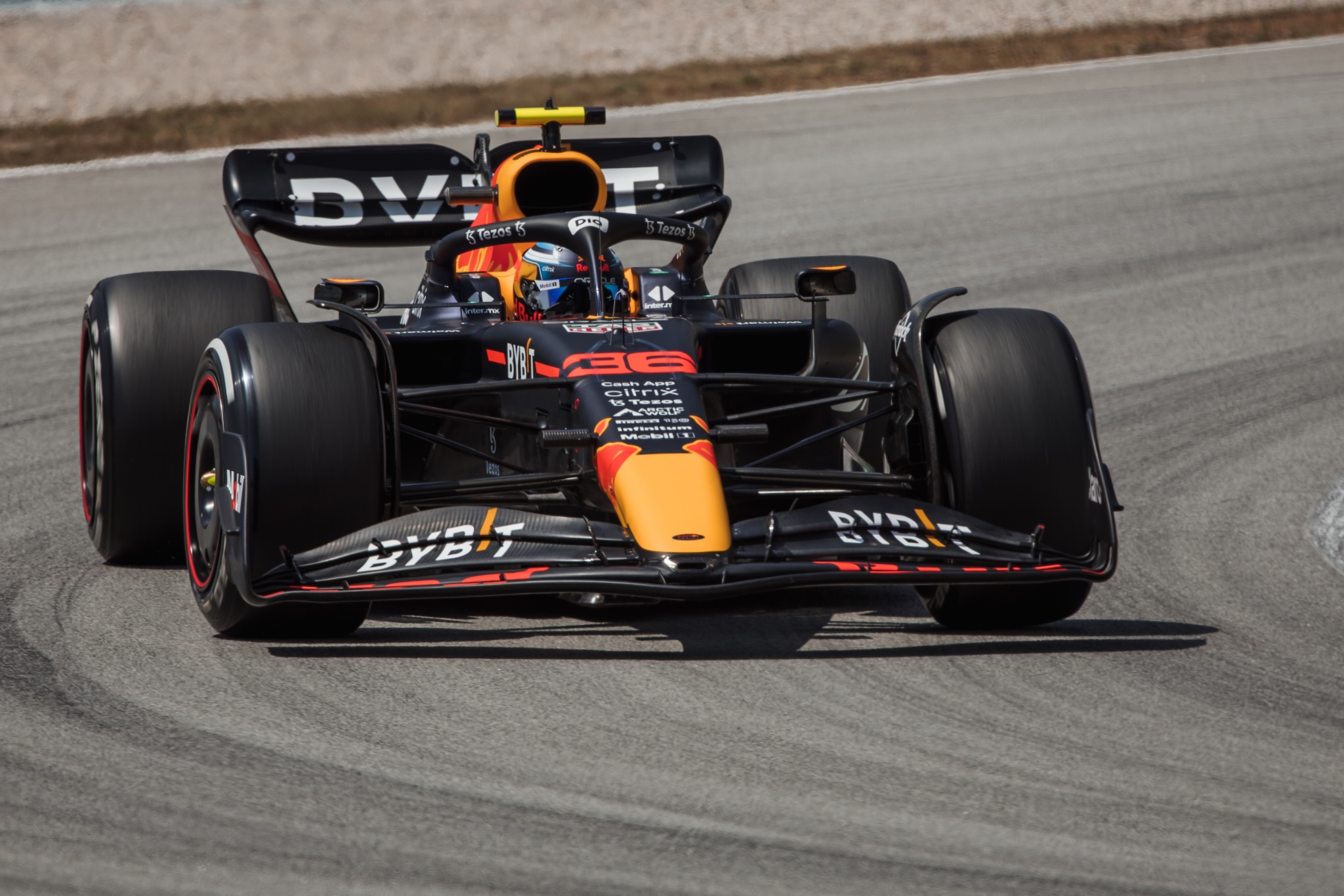Juri Vips (EST) Red Bull Racing RB18 testcoureur.  Formule 1 Wereldkampioenschap, Rd 6, Spaanse Grand Prix, Barcelona,