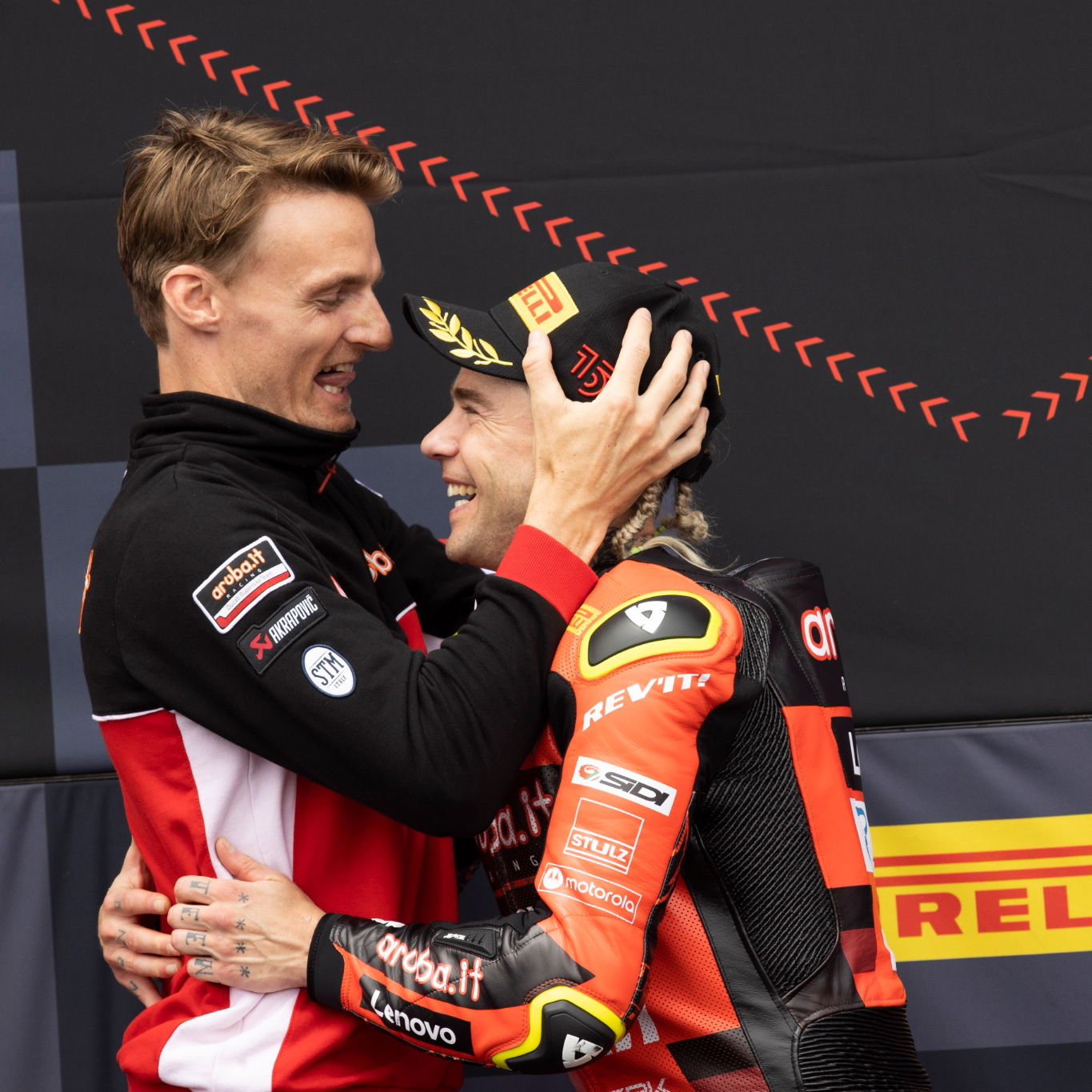 Chaz Davies, Alvaro Bautista Ducati WorldSBK Mandalika 2022