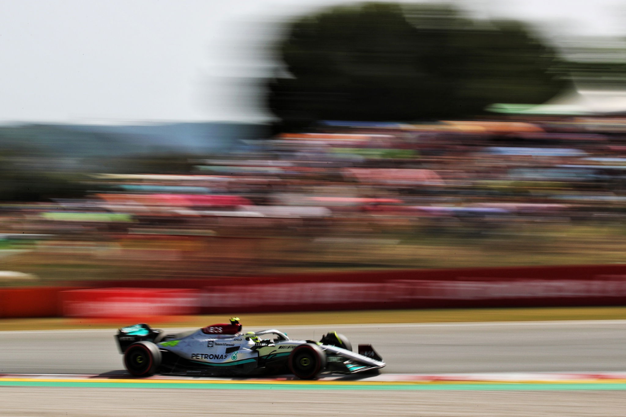 Lewis Hamilton (GBR) Mercedes AMG F1 W13. Formula 1 World Championship, Rd 6, Spanish Grand Prix, Barcelona, Spain,