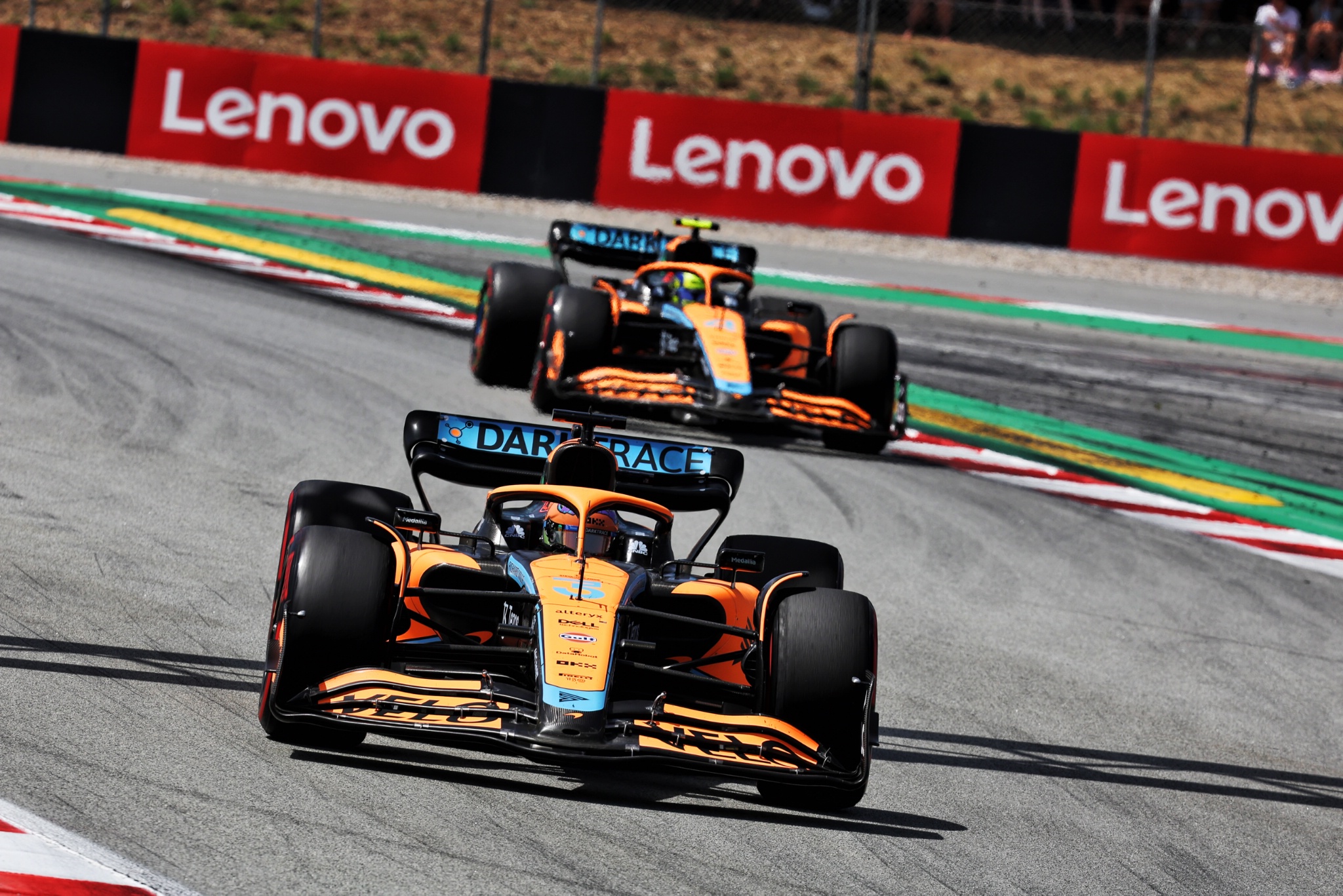 Daniel Ricciardo (AUS) McLaren MCL36. Formula 1 World Championship, Rd 6, Spanish Grand Prix, Barcelona, Spain, Race