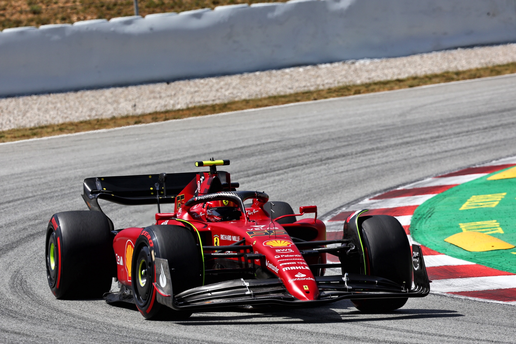 Carlos Sainz Jr (ESP) Ferrari F1-75. Formula 1 World Championship, Rd 6, Spanish Grand Prix, Barcelona, Spain, Race