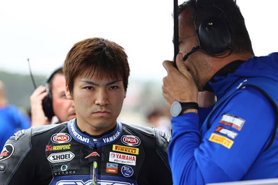 Kohta Nozane, WorldSBK superpole race, 22 May