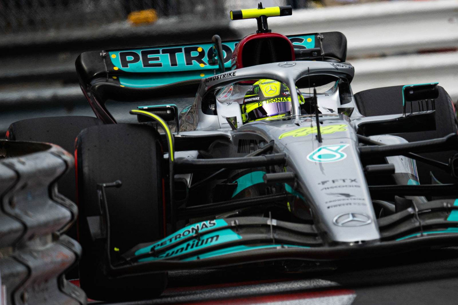 Lewis Hamilton (GBR) Mercedes AMG F1 W13. Formula 1 World Championship, Rd 7, Monaco Grand Prix, Monte Carlo, Monaco,