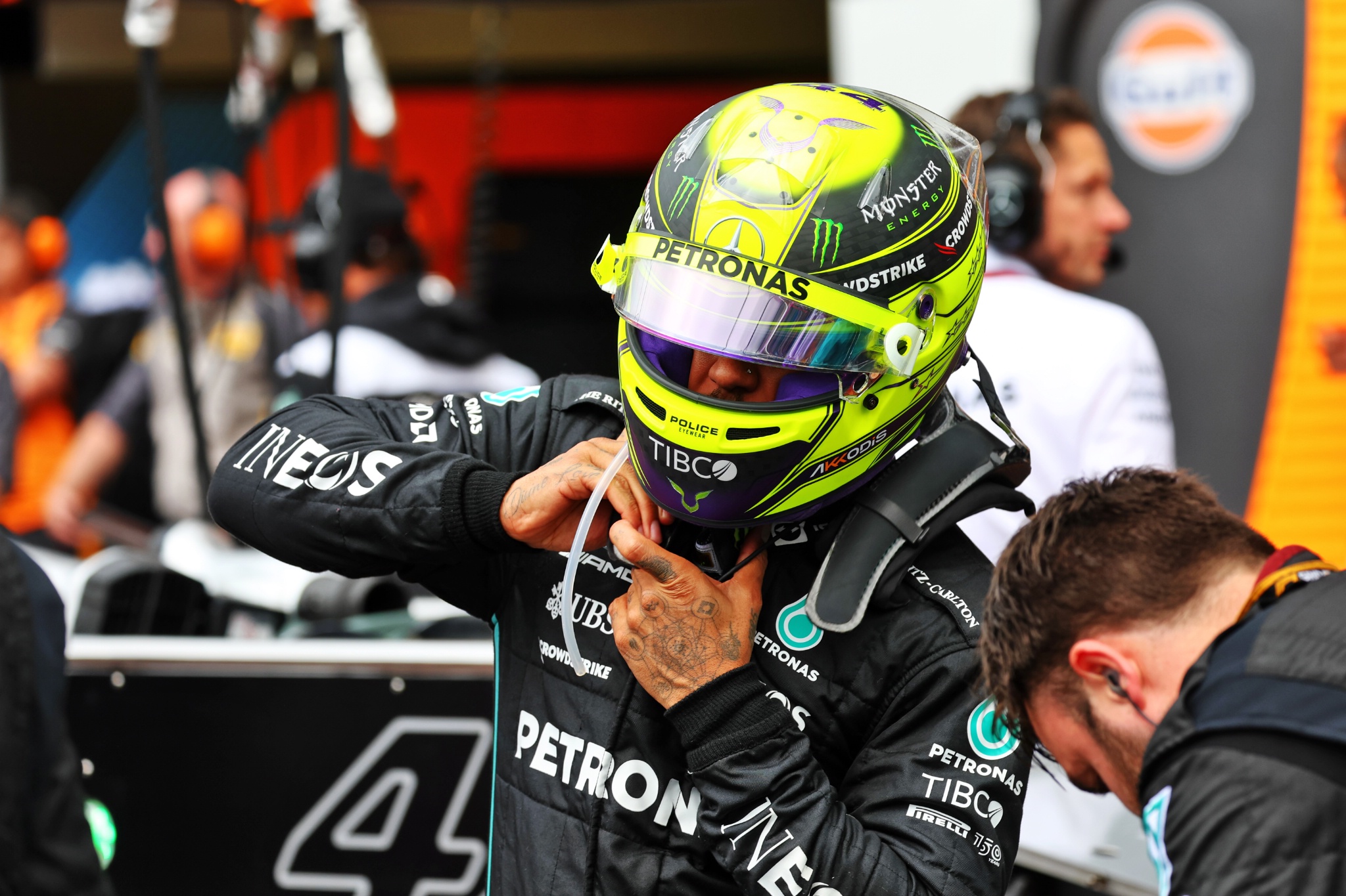 Lewis Hamilton (GBR) Mercedes AMG F1. Formula 1 World Championship, Rd 7, Monaco Grand Prix, Monte Carlo, Monaco, Race