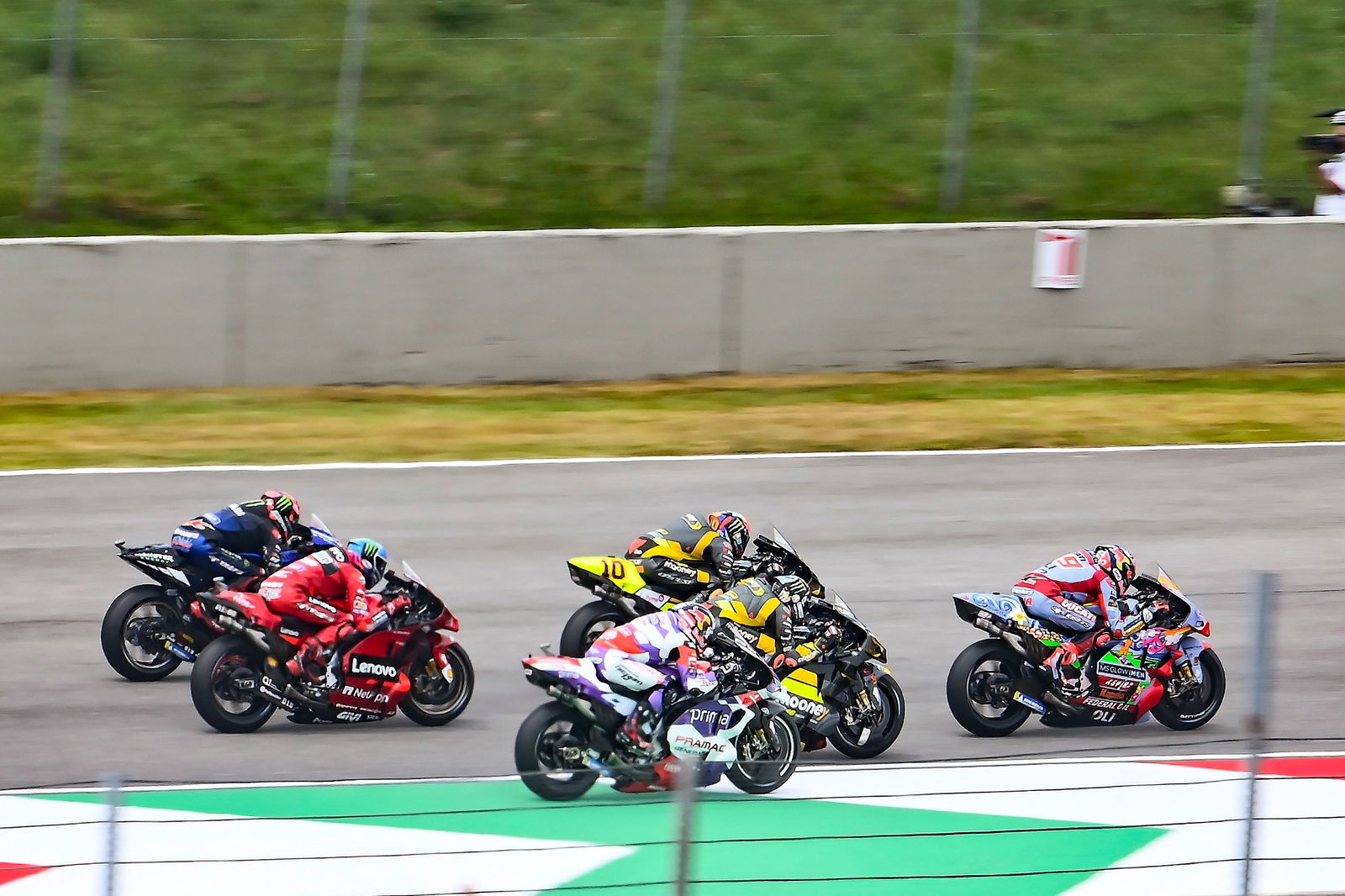 Fabio Di Giannantonio, balapan dimulai, balapan MotoGP, MotoGP Italia 29 Mei