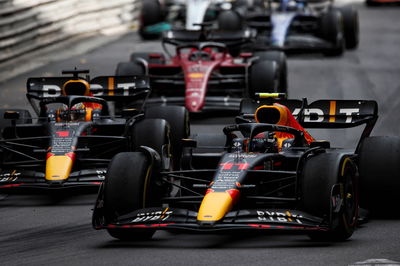 Race winner Sergio Perez (MEX) Red Bull Racing