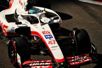 Mick Schumacher (GER) Haas VF-22. Formula 1 World Championship, Rd 8, Azerbaijan Grand Prix, Baku Street Circuit,