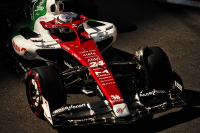 Guanyu Zhou (CHN) Alfa Romeo F1 Team C42. Formula 1 World Championship, Rd 8, Azerbaijan Grand Prix, Baku Street Circuit,