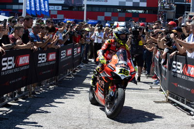 Alvaro Bautista, Misano WorldSBK race1, 11 June