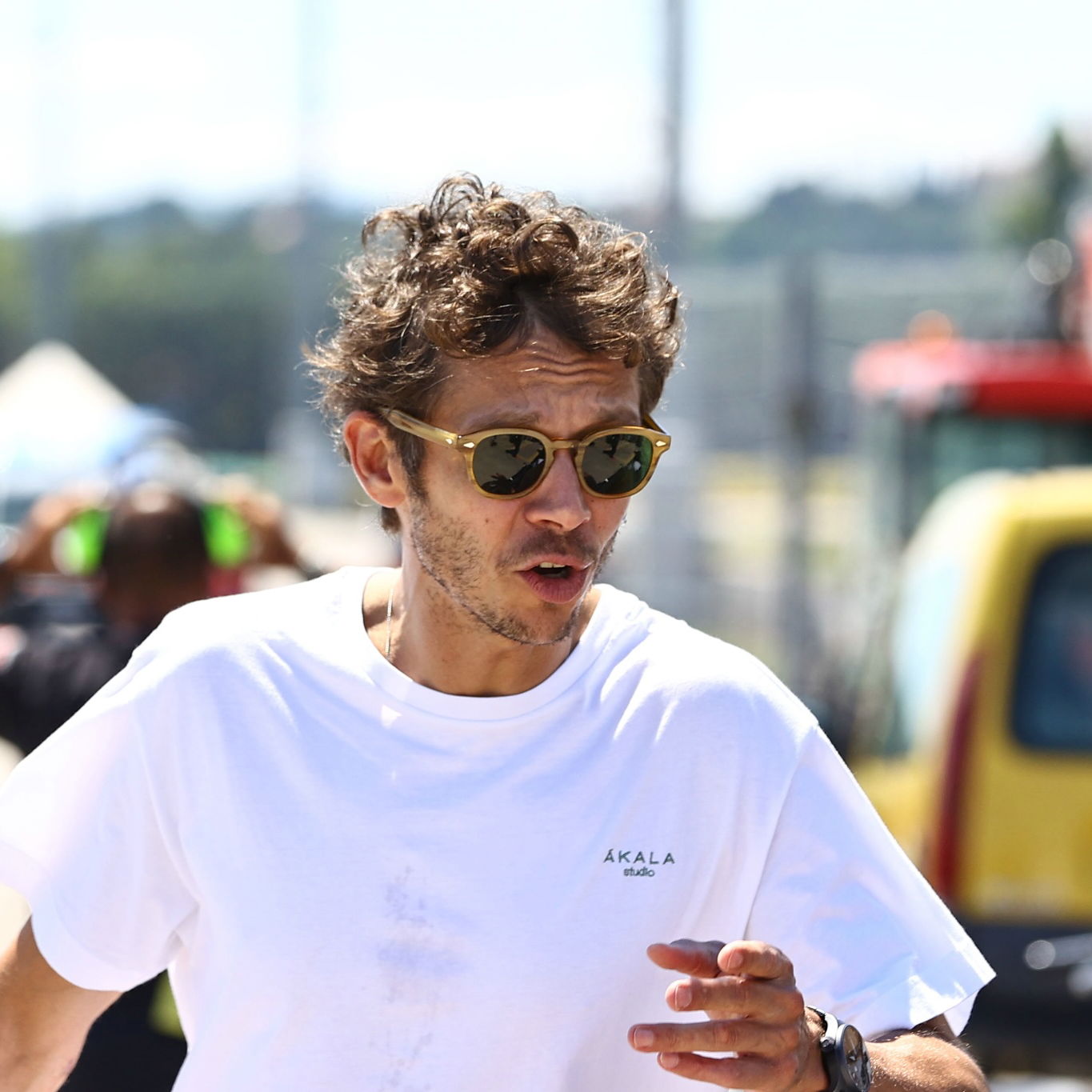 Valentino Rossi, Misano WorldSBK race1, 11 June