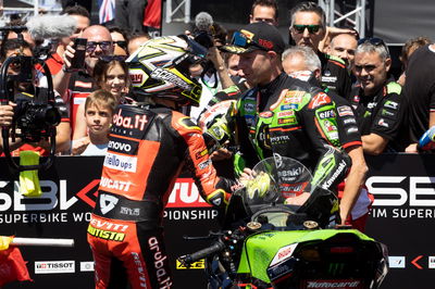 Alvaro Bautista Ducati, Jonathan Rea Kawasaki, WorldSBK