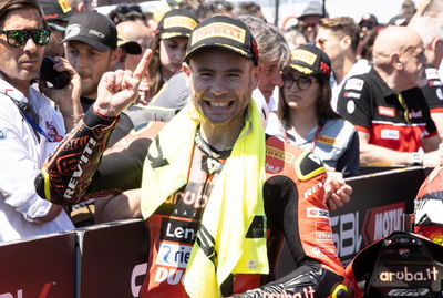 Alvaro Bautista, Misano WorldSBK race1, 11 June