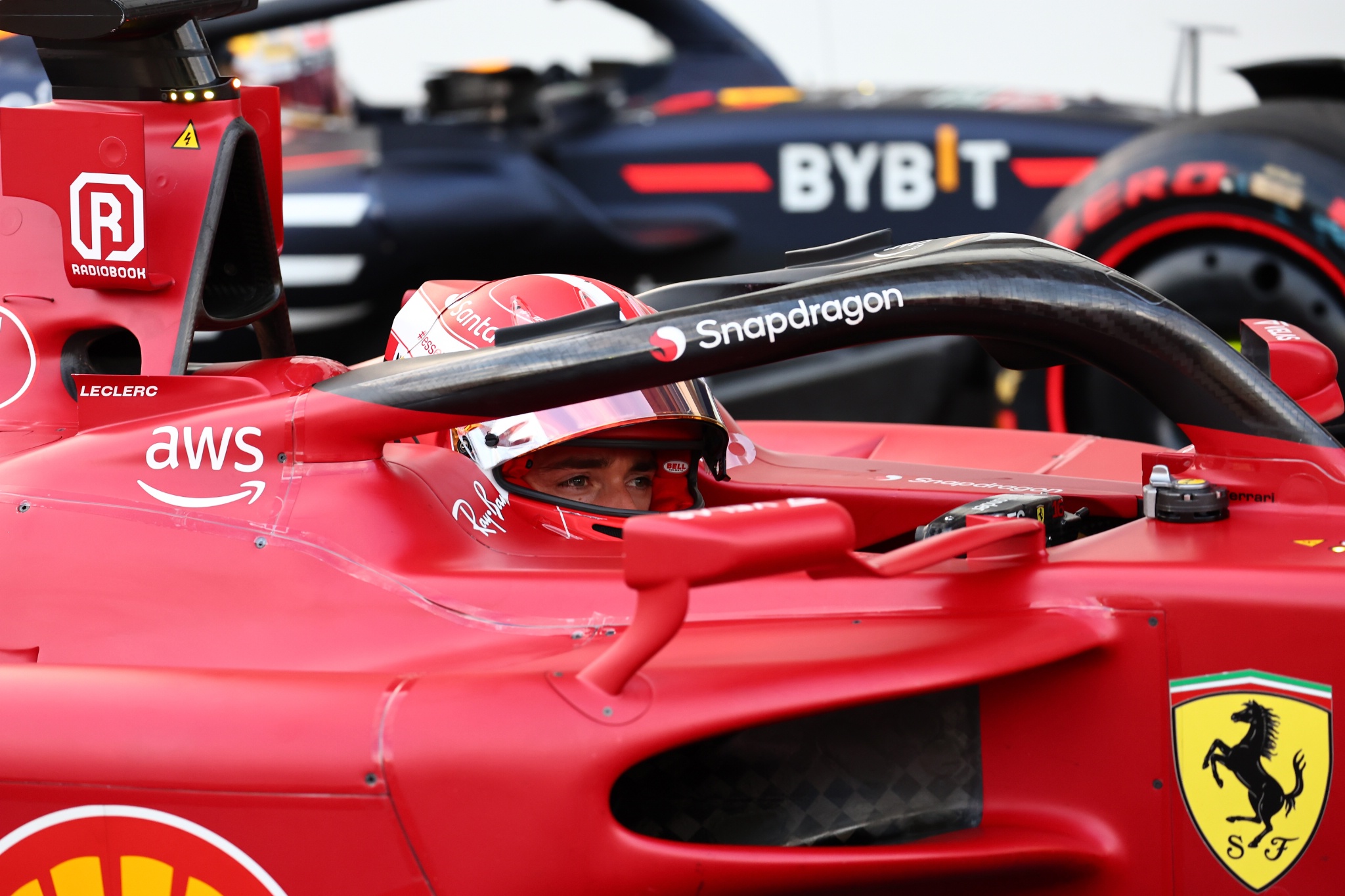 Charles Leclerc (MON) ) Ferrari. Kejuaraan Dunia Formula 1, Rd 8, Grand Prix Azerbaijan, Sirkuit Jalanan Baku, Azerbaijan,