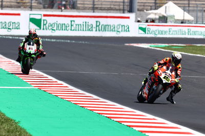 Alvaro Bautista and Jonathan Rea, Misano WorldSBK race1, 11 June