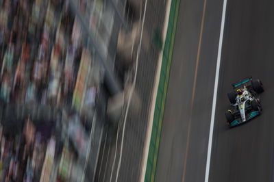 Lewis Hamilton (GBR) Mercedes AMG F1 W13. Formula 1 World Championship, Rd 8, Azerbaijan Grand Prix, Baku Street Circuit,