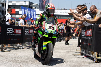 Jonathan Rea, Misano WorldSBK superpole race, 12 June