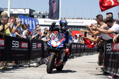 Toprak Razgatlioglu, Misano WorldSBK superpole race, 12 June