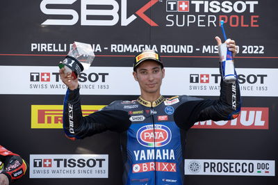 Toprak Razgatlioglu, Misano WorldSBK superpole race, 12 June