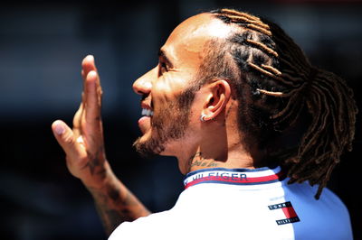 Lewis Hamilton (GBR) Mercedes AMG F1. Formula 1 World Championship, Rd 8, Azerbaijan Grand Prix, Baku Street Circuit,