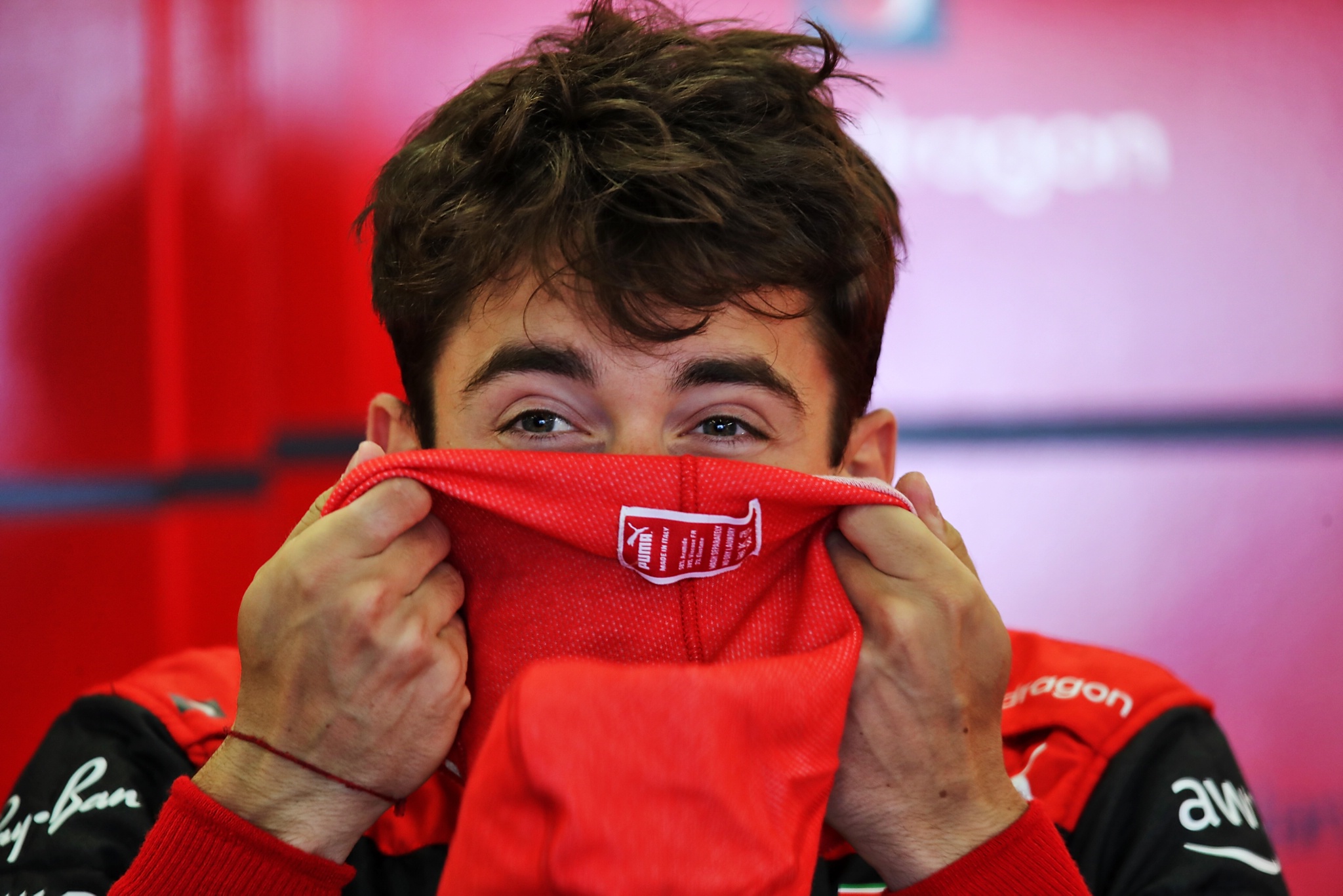 Charles Leclerc (MON ) Ferrari. Kejuaraan Dunia Formula 1, Rd 8, Grand Prix Azerbaijan, Sirkuit Jalan Baku, Azerbaijan,