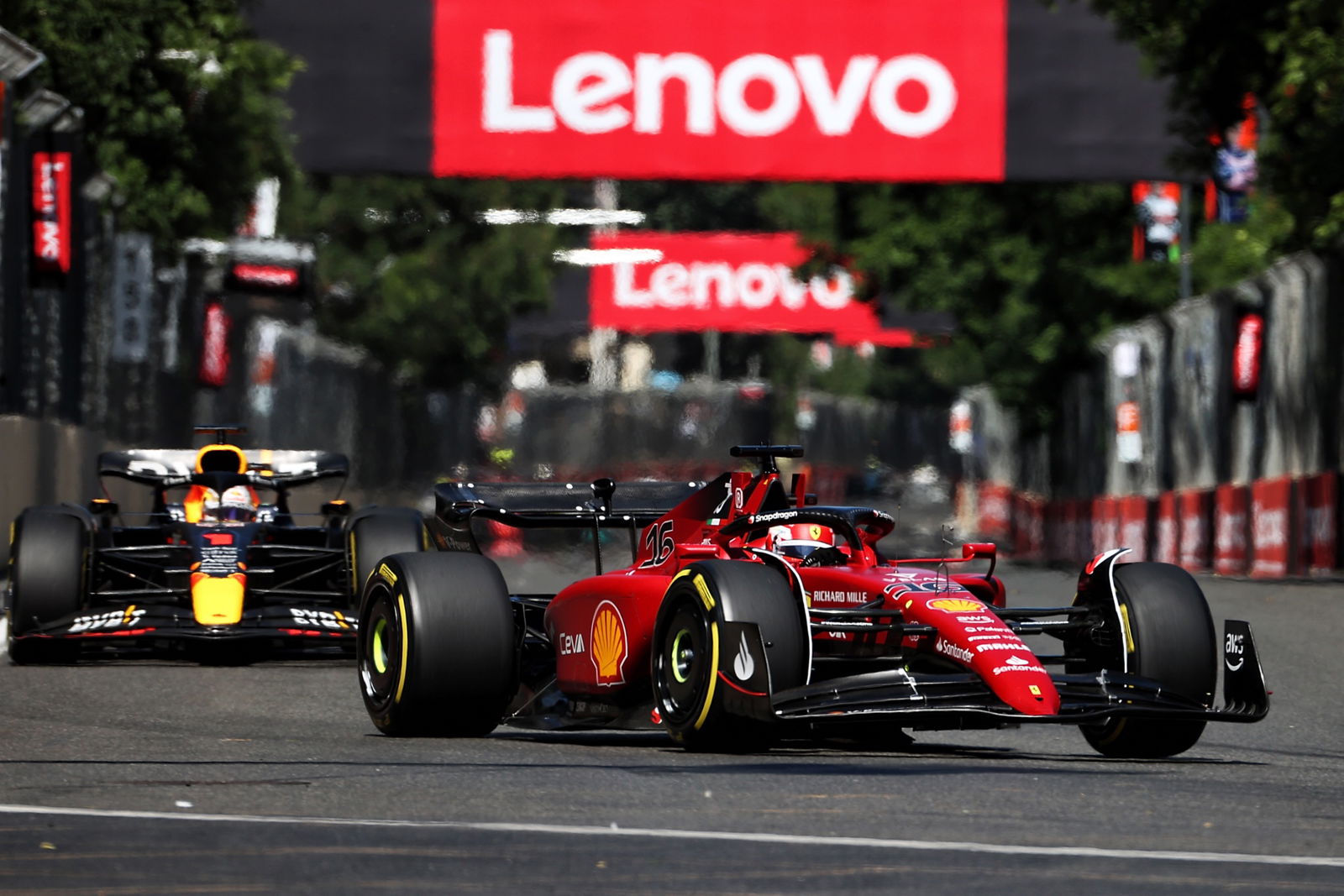 Charles Leclerc (MON) Ferrari F1-75. Formula 1 World Championship, Rd 8, Azerbaijan Grand Prix, Baku Street Circuit,