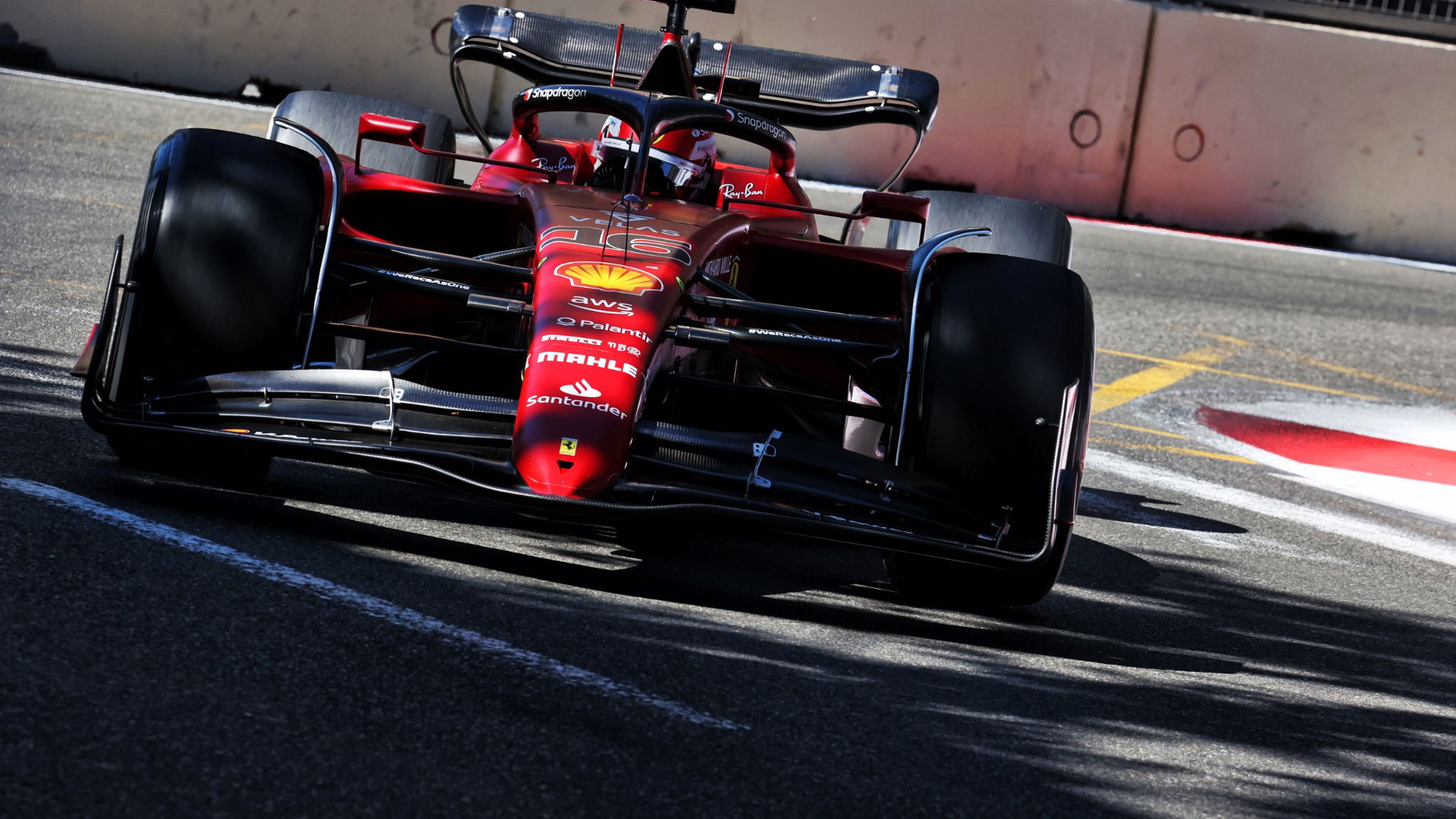 Charles Leclerc (MON) Ferrari F1-75. Formula 1 World Championship, Rd 8, Azerbaijan Grand Prix, Baku Street Circuit,