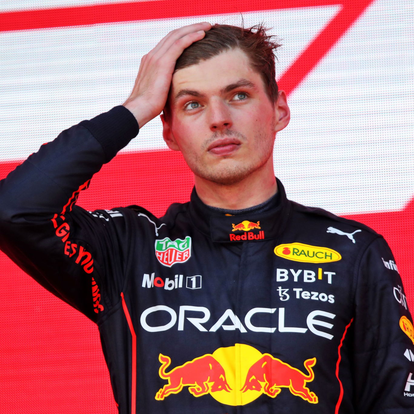 Race winner Max Verstappen (N