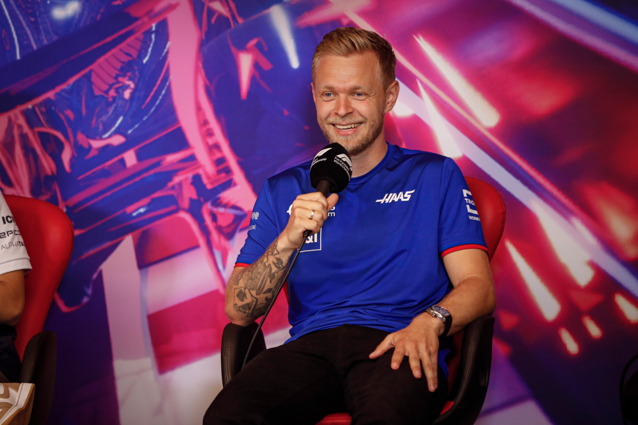 Kevin Magnussen (DEN) Haas F1 Team in the FIA Press Conference. Formula 1 World Championship, Rd 9, Canadian Grand Prix,
