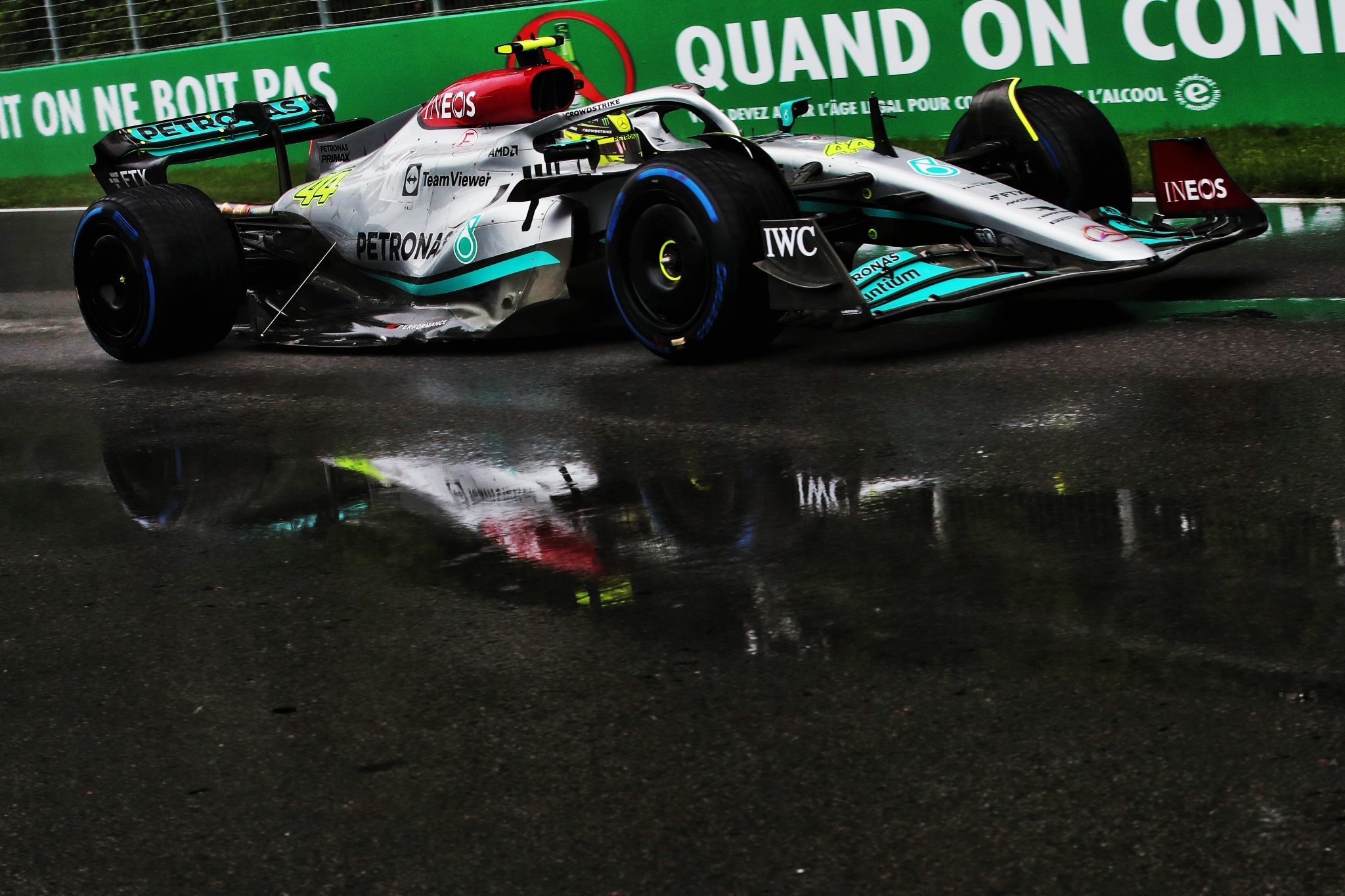 Lewis Hamilton (GBR) ) Mercedes AMG F1 W13. Kejuaraan Dunia Formula 1, Rd 9, Grand Prix Kanada, Montreal, Kanada,