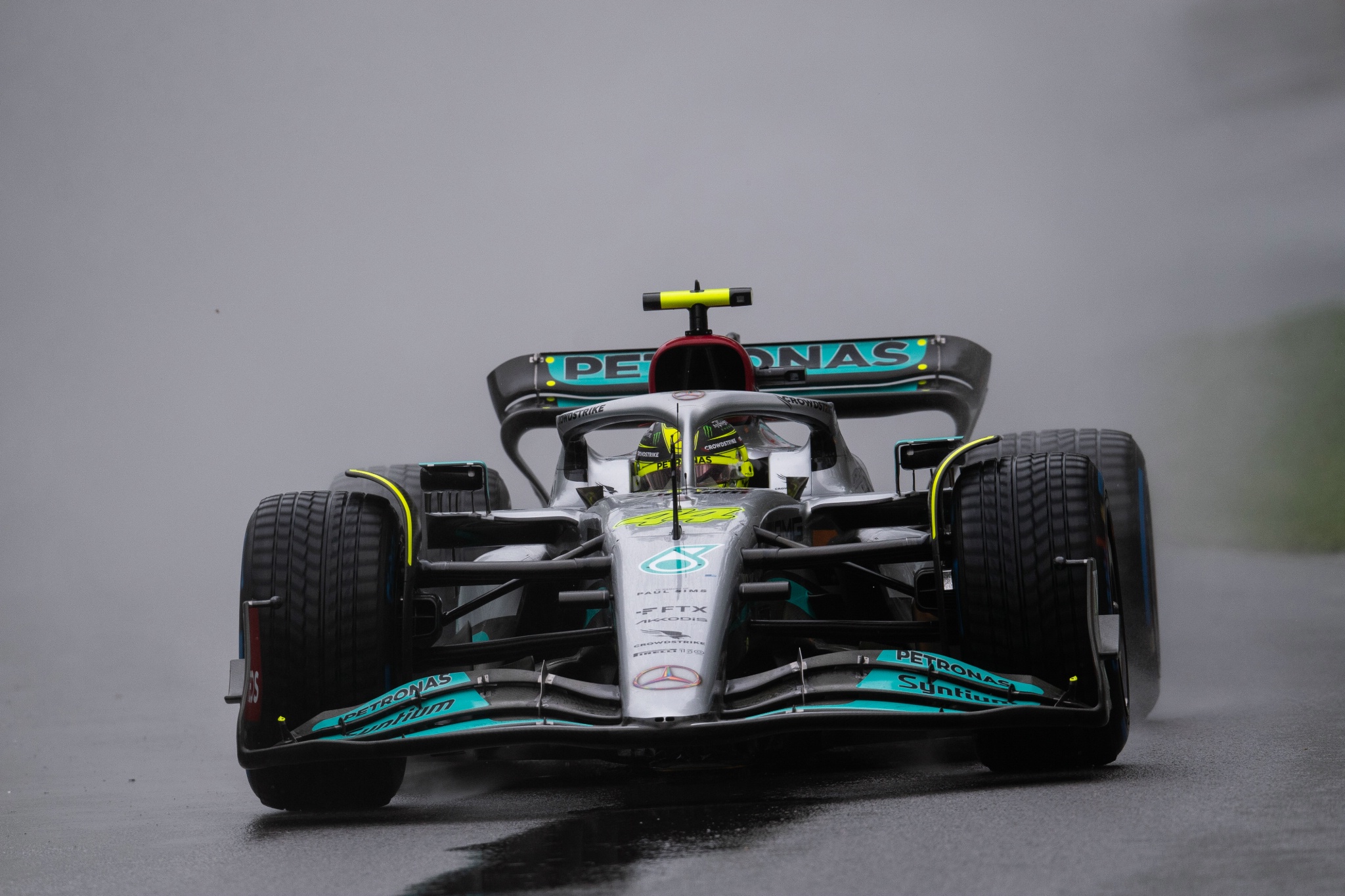 Lewis Hamilton (GBR) ) Mercedes AMG F1 W13. Kejuaraan Dunia Formula 1, Rd 9, Grand Prix Kanada, Montreal, Kanada,