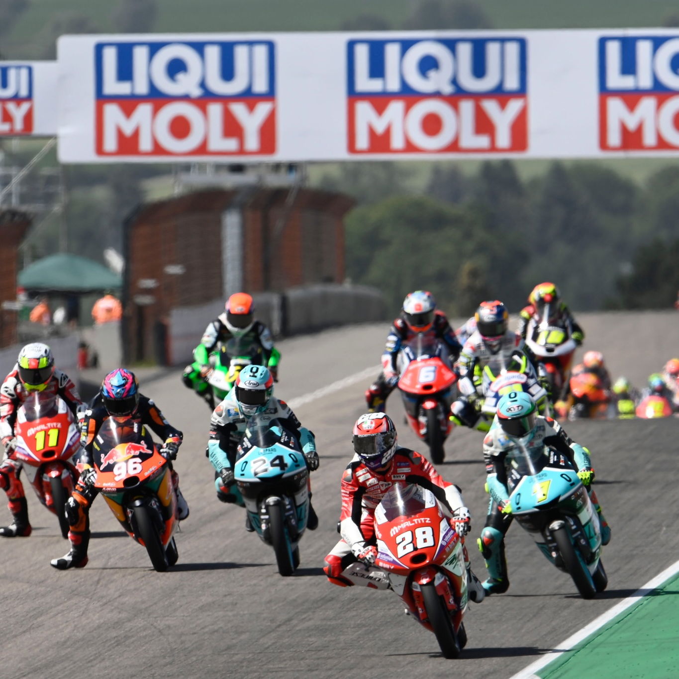 Izan Guevara, Moto3 race, German MotoGP, 19 June